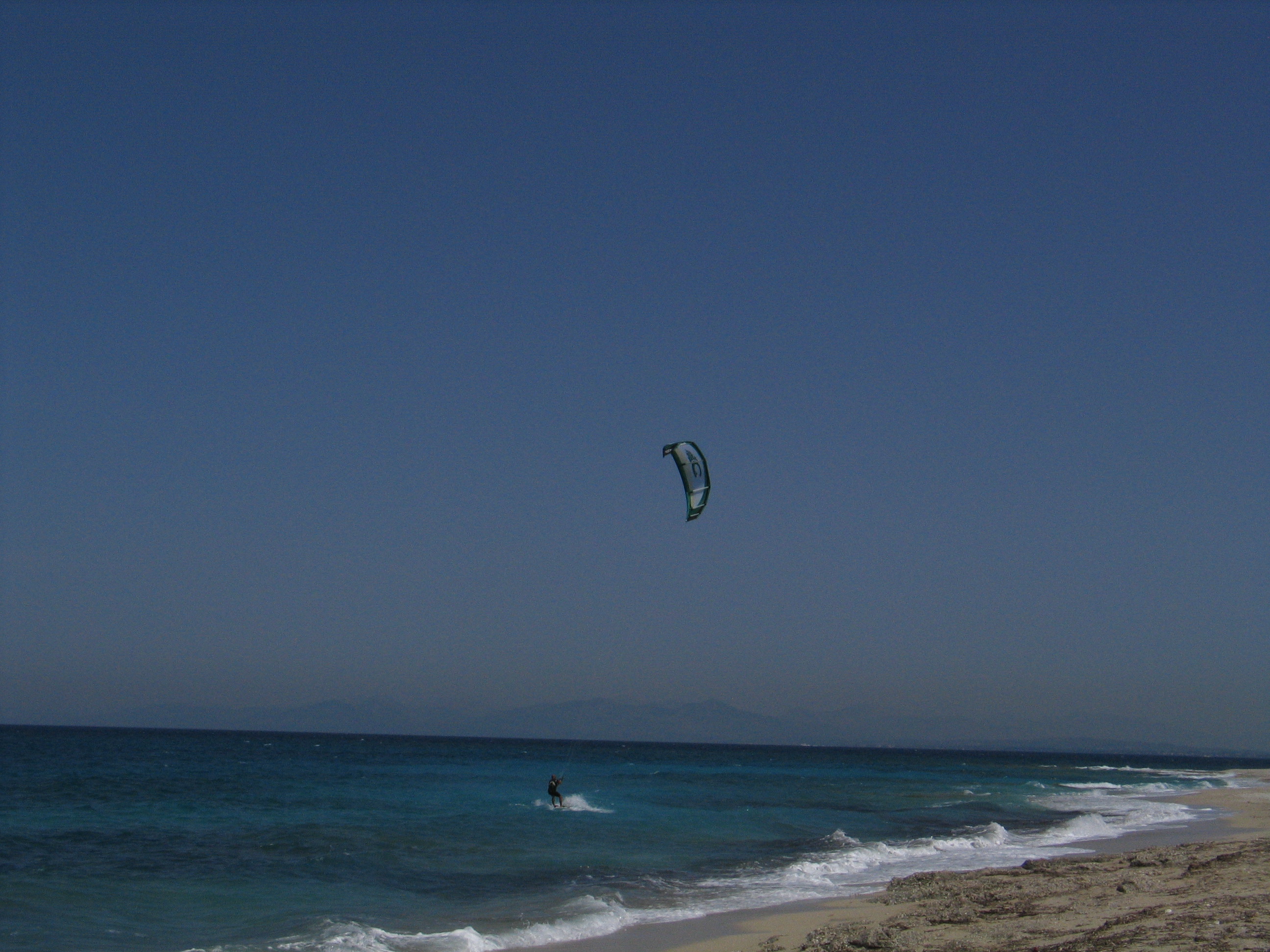 Andrea Roselli in navigazione — Lefkada