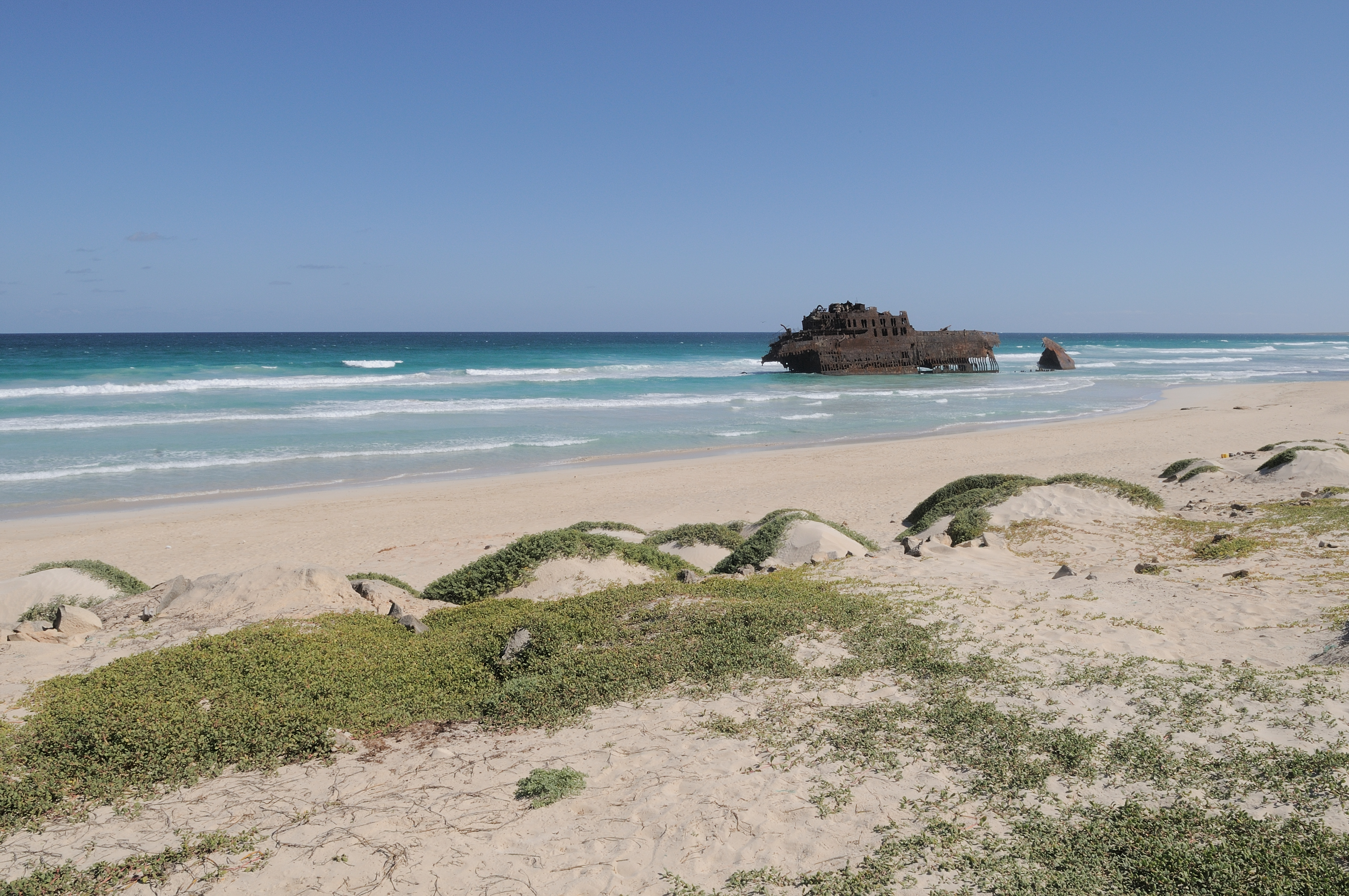 Il relitto del Cabo Santa Maria a Boa Esperança
