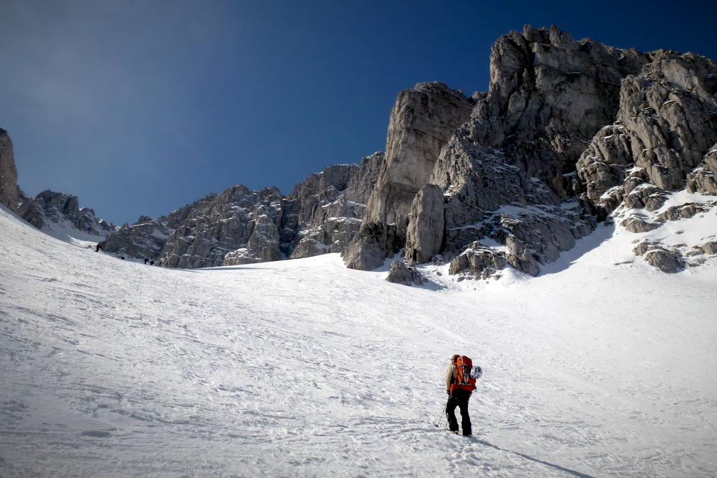 2012 — Il canale Maiori (Mt. Sirente, 2.348m)