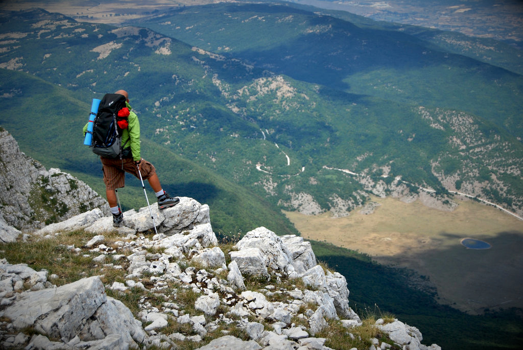 2012 — Crinale del Sirente, vista del Cratere