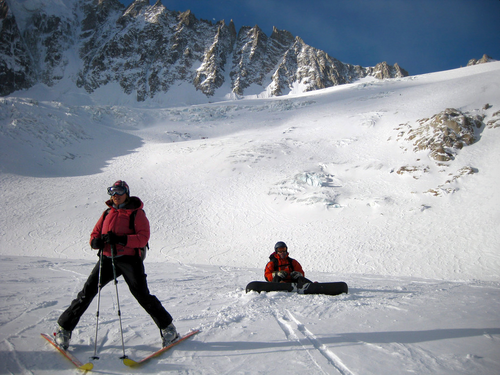 Sotto l'Aiguille Verte — Base del Ghiacciaio Rognons